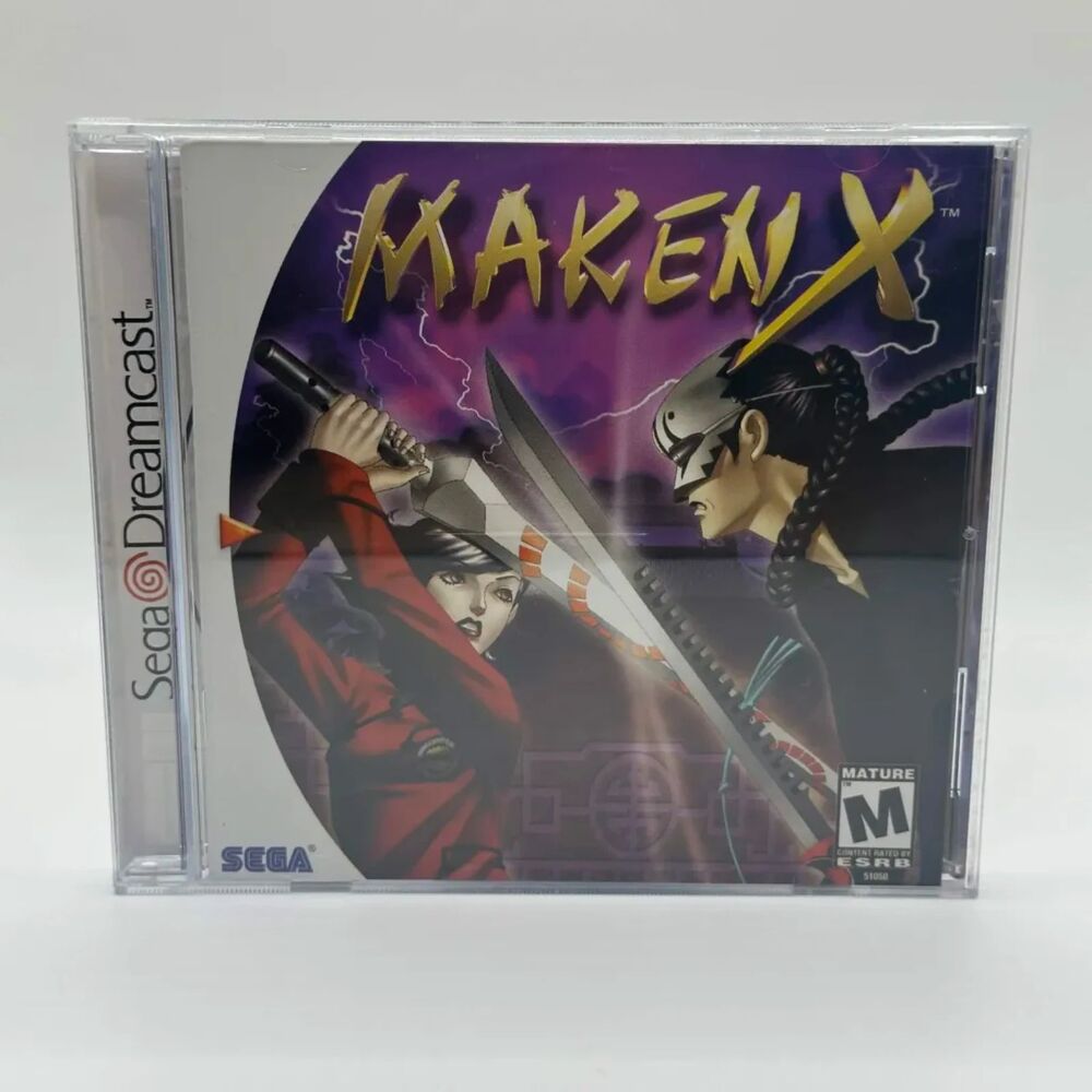 Maken x Complete CIB for Sega Dreamcast 2000 Tested, Authentic